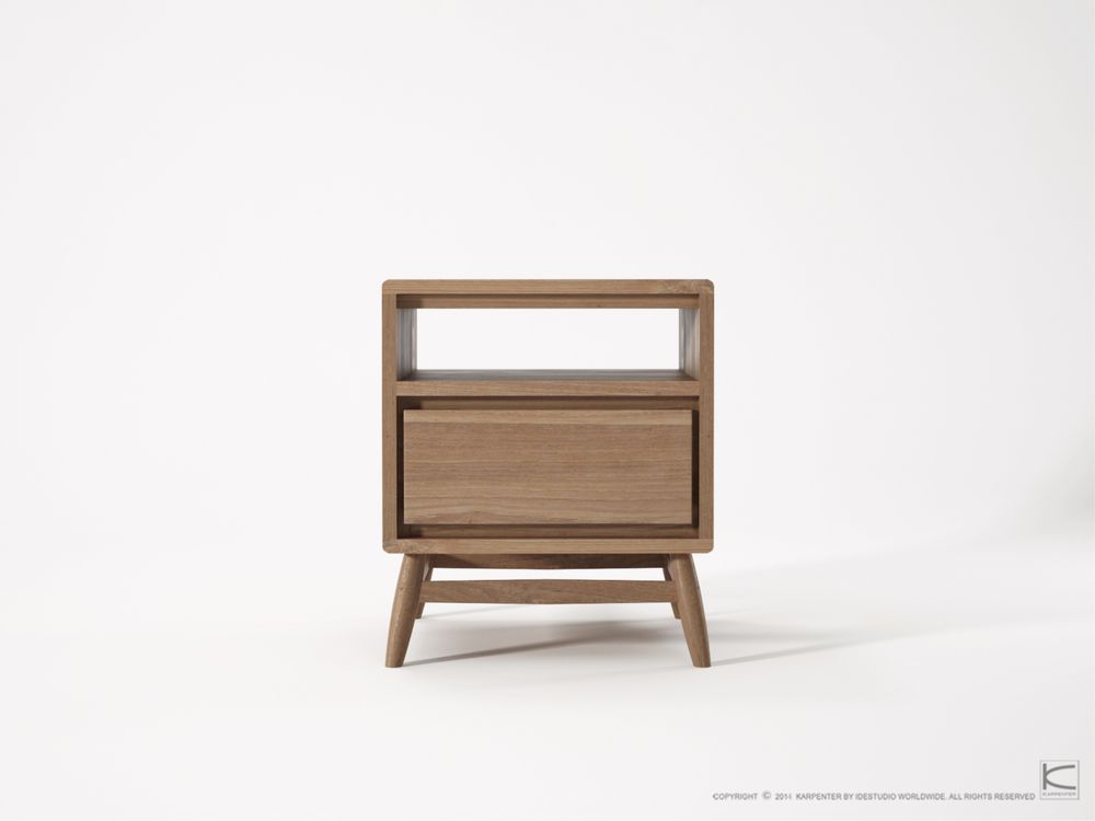 Night tables - Twist Bed Side Table - KARPENTER