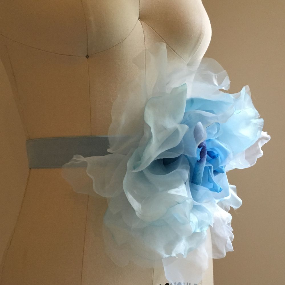 Foulards et écharpes - Love Sash - Blue - LOVE LIVES HERE OX.