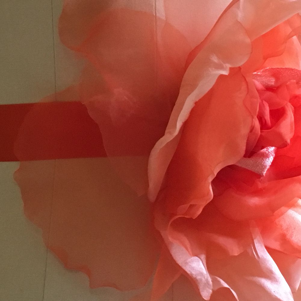 Foulards et écharpes - LOVE SASH - corail - LOVE LIVES HERE OX.