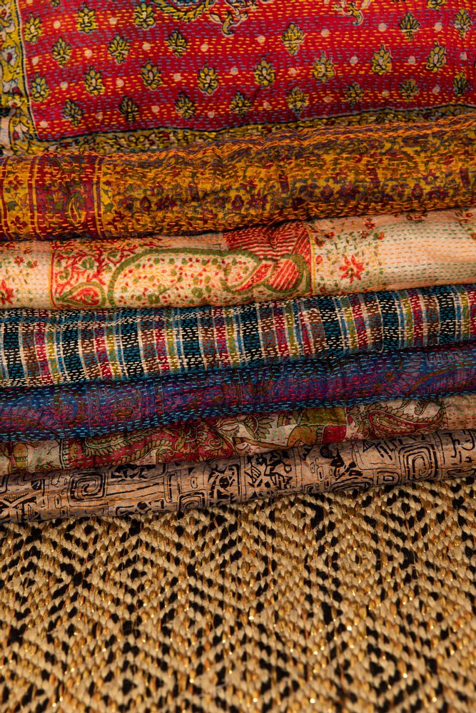 Linge de lit - Couverture en velours AZAD - LA CABANE DE STELLA