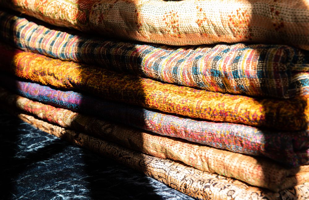 Linge de lit - Couverture en velours AZAD - LA CABANE DE STELLA