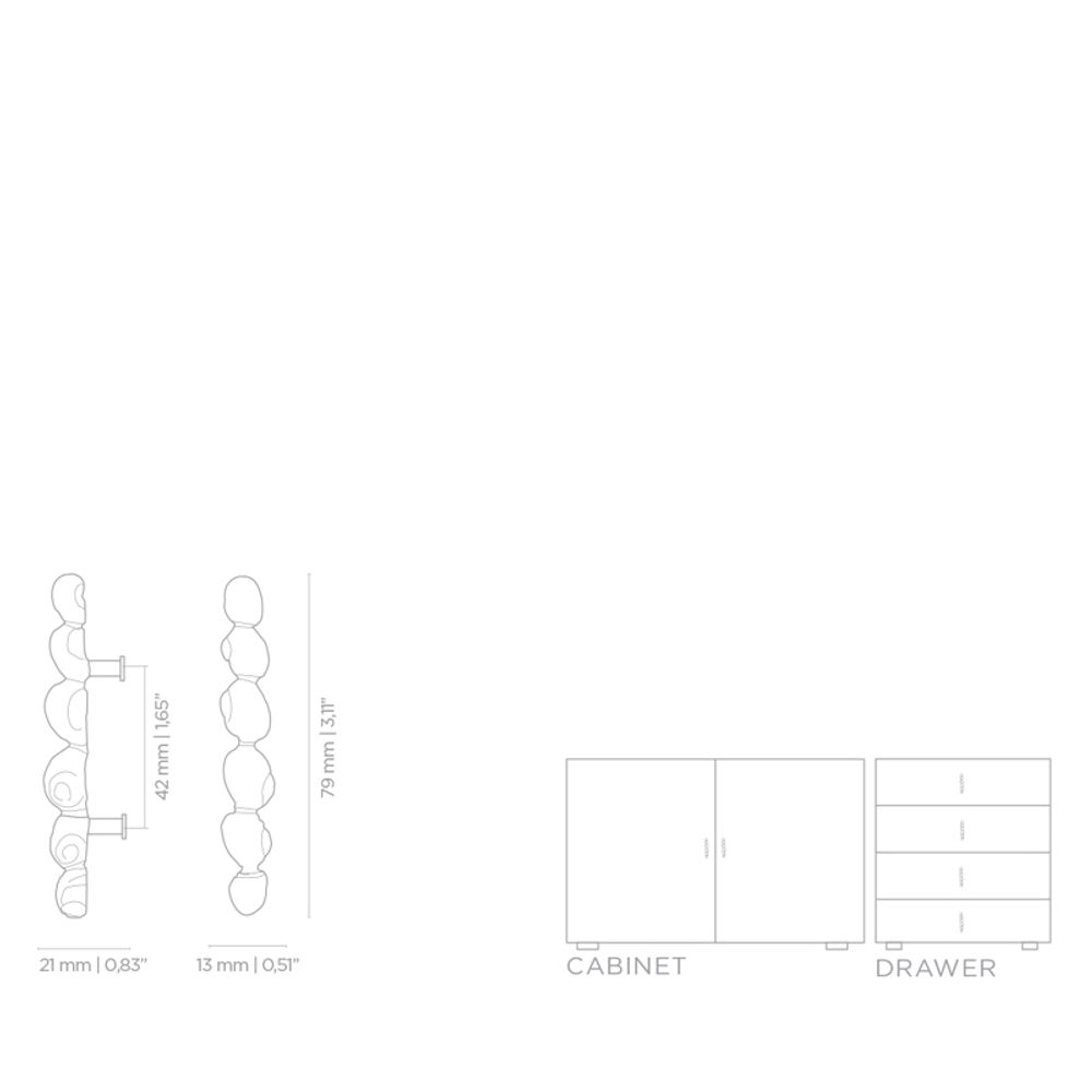Artistic hardware - NATICA OC2003 - PULLCAST