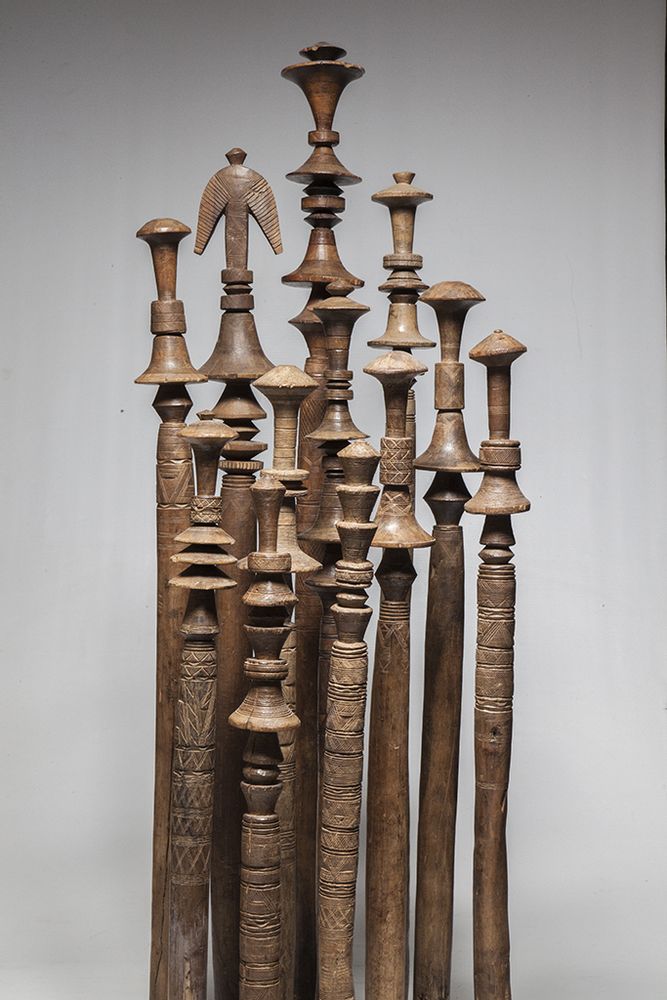 Sculptures, statuettes et miniatures - Piquets de Tente Touareg, Niger - KANEM