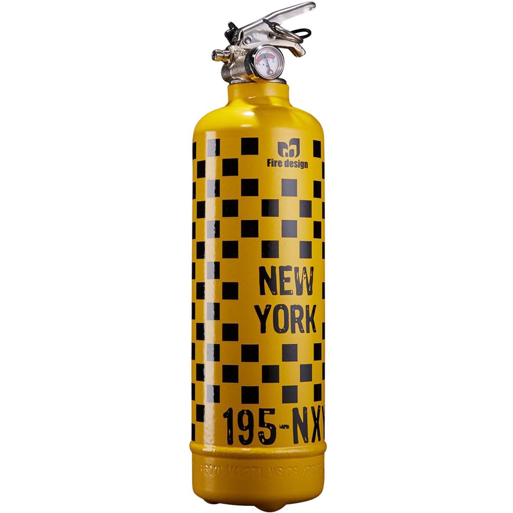 Small household appliances - Designer fire extinguisher Rallye NY yellow - FIRE DESIGN