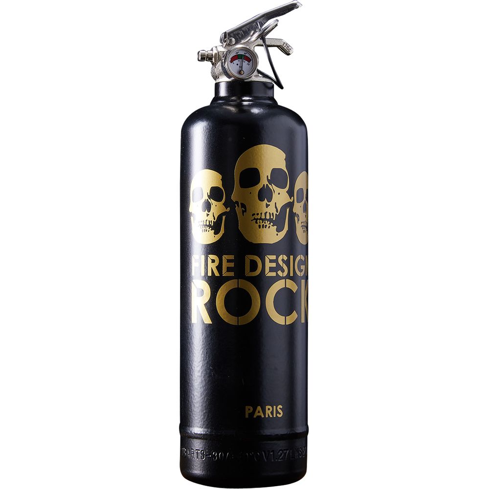 Customizable objects - Designer fire extinguisher Rock black - FIRE DESIGN