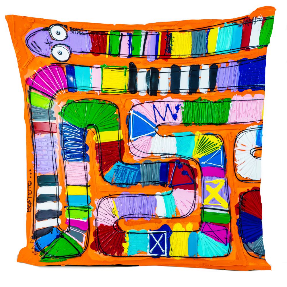 Fabric cushions - Pillow BOATOTO by David FERREIRA - ARTPILO