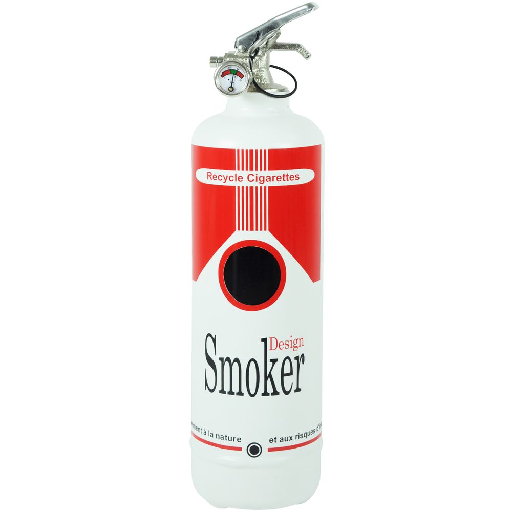 Kitchens furniture - Astray design fire extinguisher Smoker red - LE CENDRIER FRANÇAIS