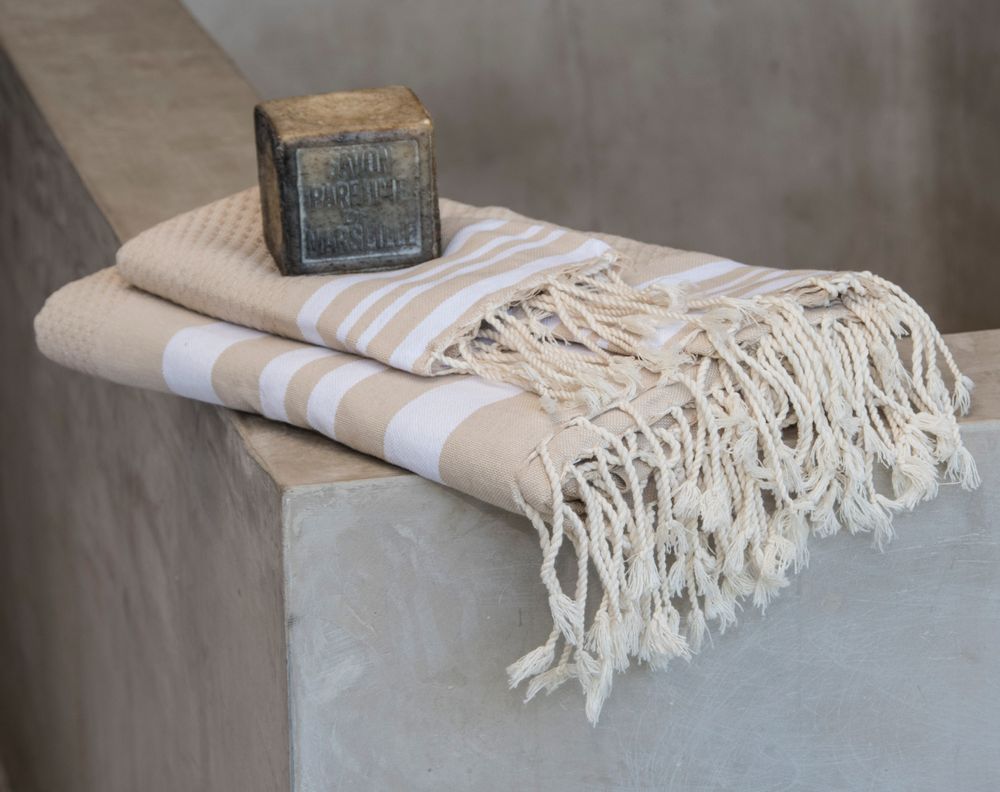 Gifts - Fouta Hamptons Bathroom Set - FEBRONIE