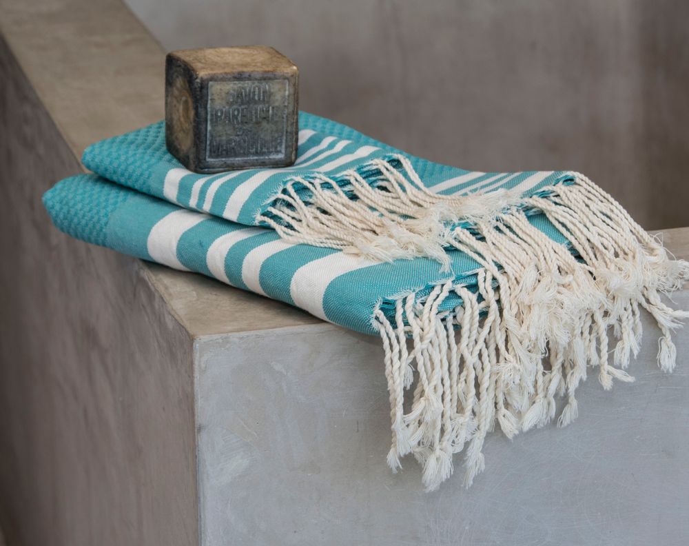 Gifts - Fouta Hamptons Bathroom Set - FEBRONIE