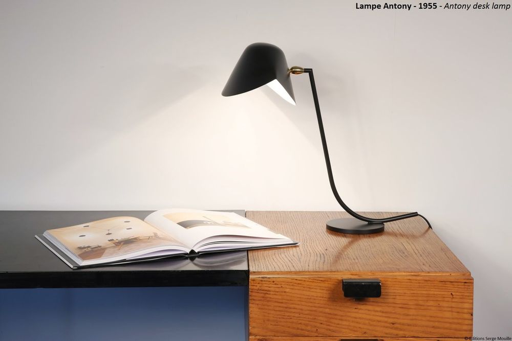 Table lamps - ANTONY DESK LAMP - EDITIONS SERGE MOUILLE