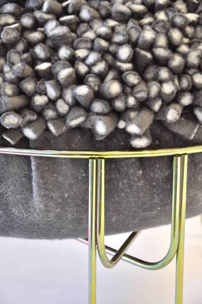 Stools - Porcupine stool - RONEL JORDAAN TEXTILES