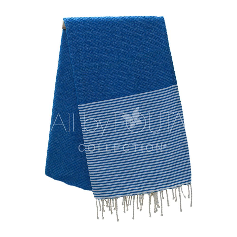 Autres linges de bain - FOUTA Format Standard - 1/2m - Tissage Nid d'Abeille - Modèle LILI - ALL BY FOUTA