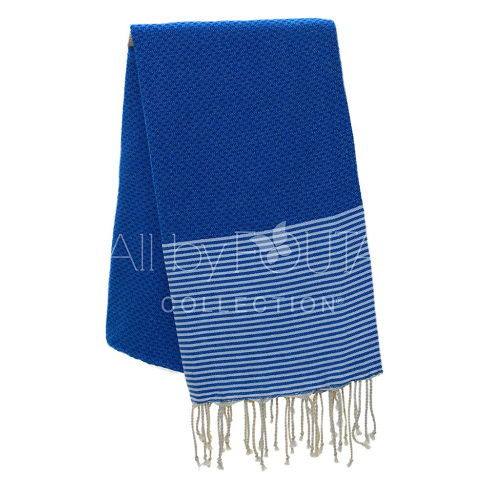 Autres linges de bain - FOUTA Format Standard - 1/2m - Tissage Nid d'Abeille - Modèle LILI - ALL BY FOUTA