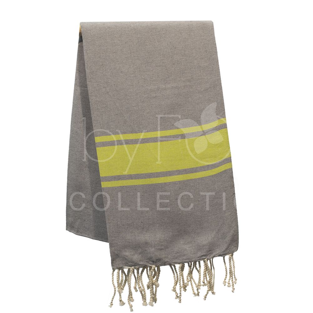 Linge de table textile - FOUTA Format Standard - 1/2m - Tissage à Plat - Modèle IBIZA - ALL BY FOUTA