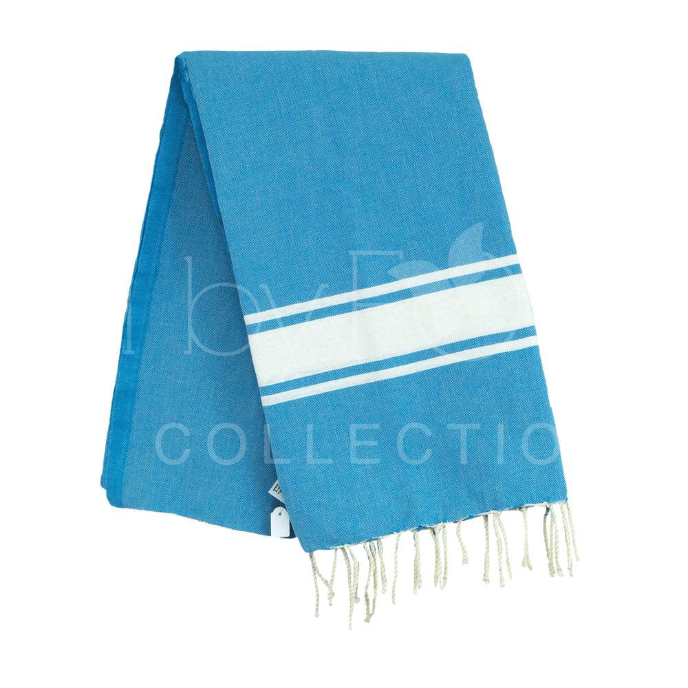 Linge de table textile - FOUTA Format Standard - 1/2m - Tissage à Plat - Modèle IBIZA - ALL BY FOUTA