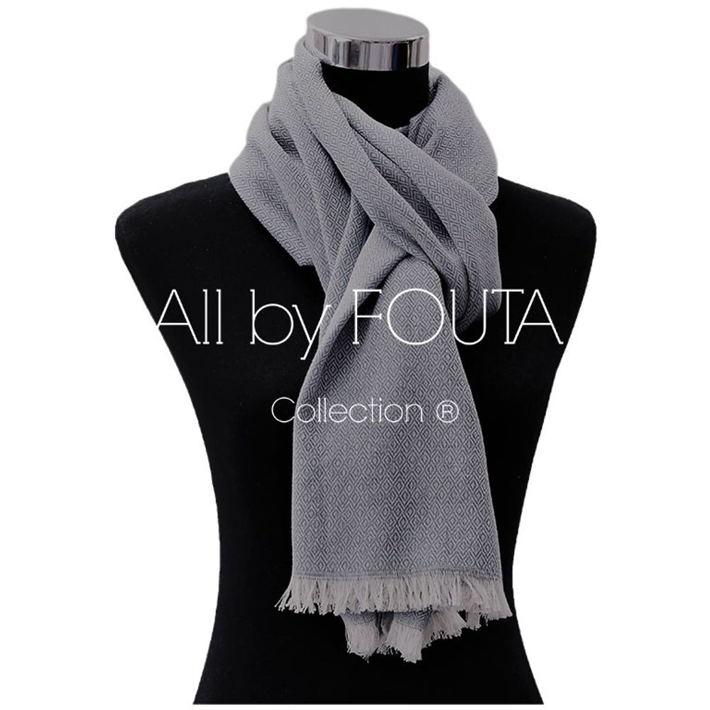 Foulards et écharpes - Coffrets Echarpes Tissage Jacquard 100% Coton - ALL BY FOUTA