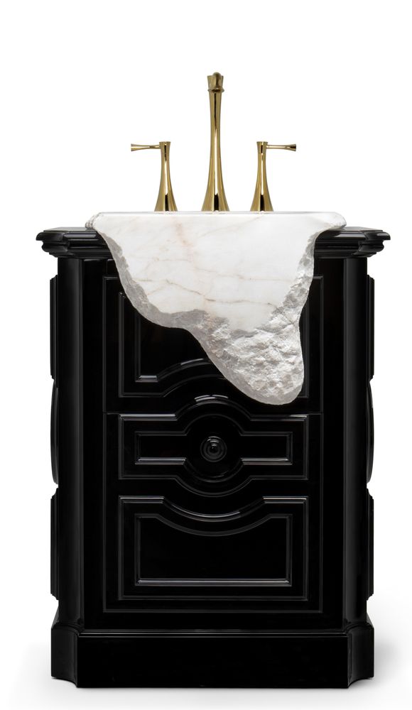 Meubles pour salle de bain - Lavabo Sur Pied Petra - MAISON VALENTINA