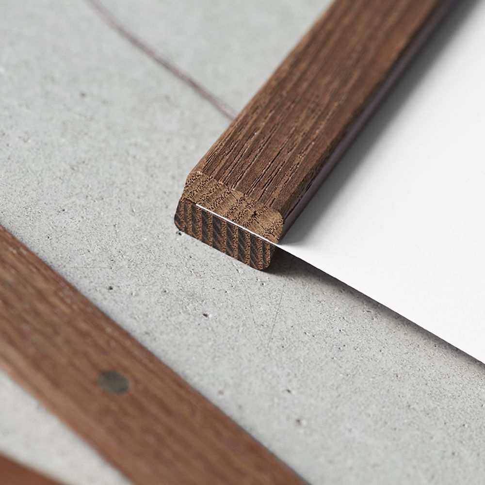 Cadres - 2 In 1 Magnetic Frames - Dark Brown - CHICURA COPENHAGEN