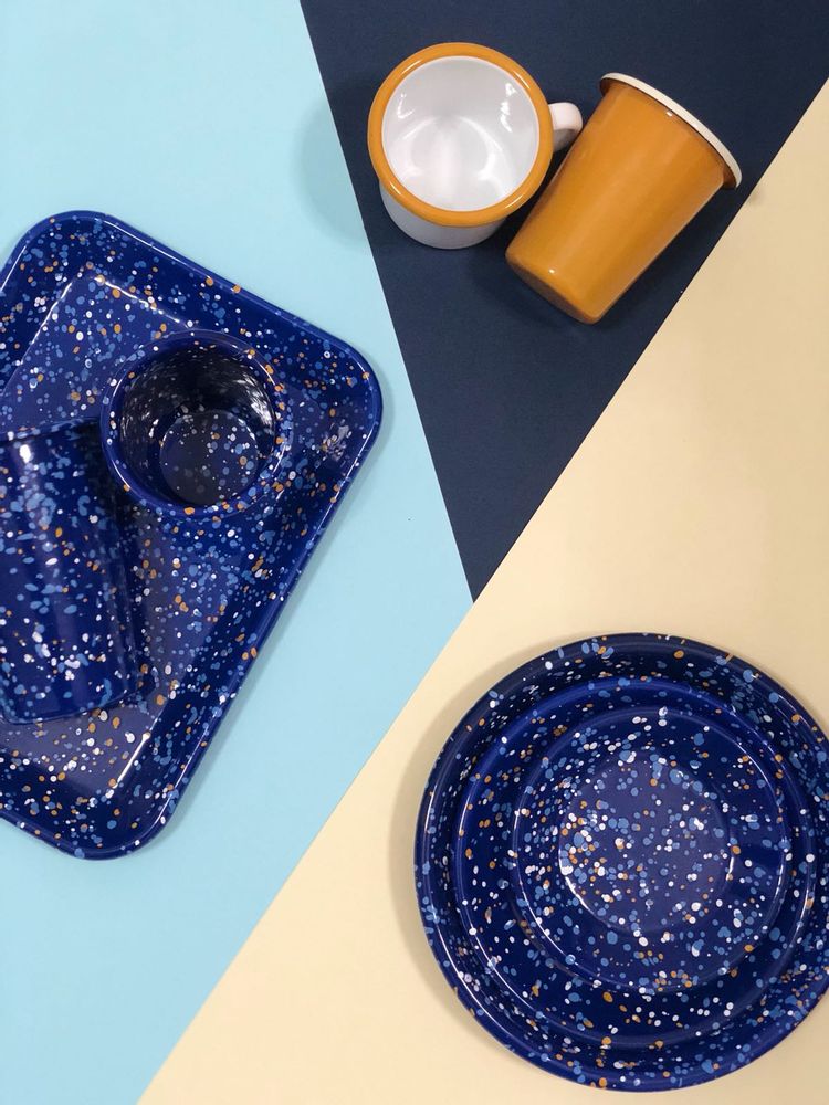 Meubles de cuisines  - Les assiettes Sparkle - ELIFLE ENAMELWARE