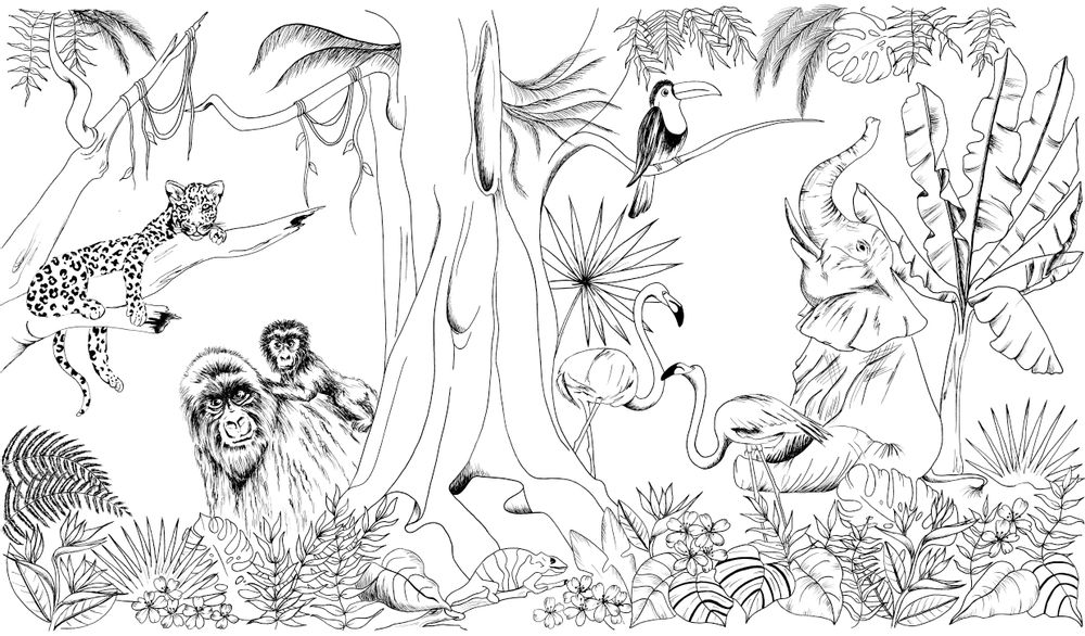 Papiers peints - Foresta amazzonica - AL&GORIA