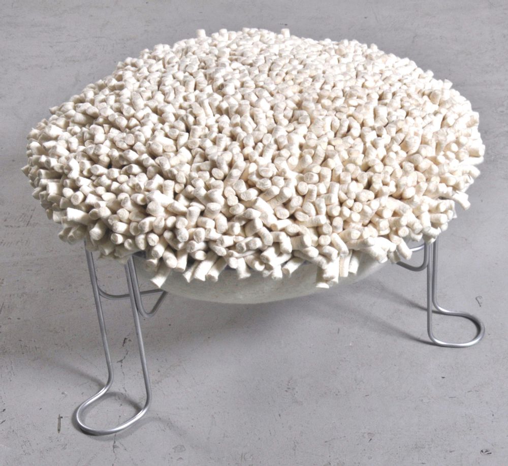 Stools - Porcupine stool - RONEL JORDAAN TEXTILES