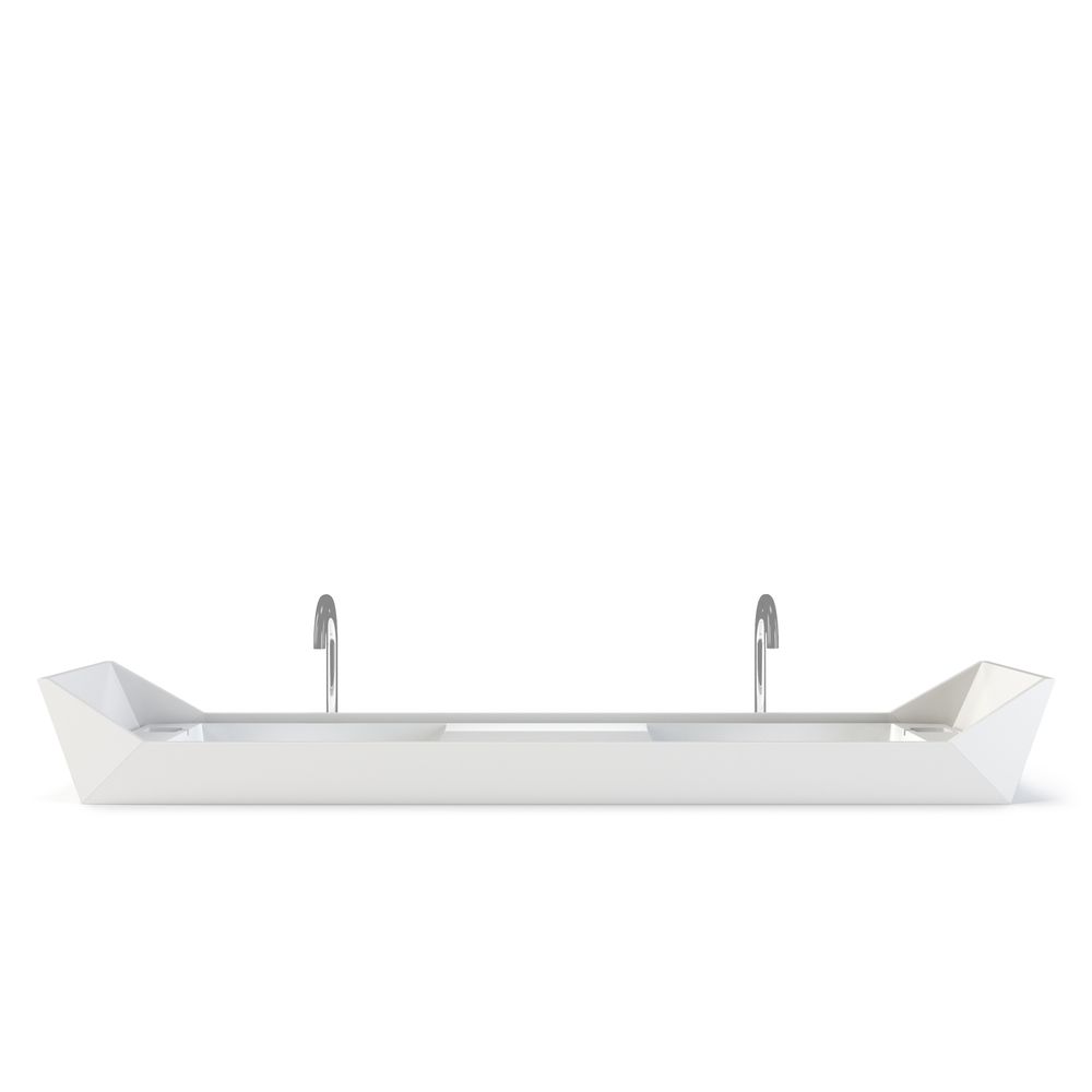 Spa - Lavabo Sampan Double Vanity - WOHABEING