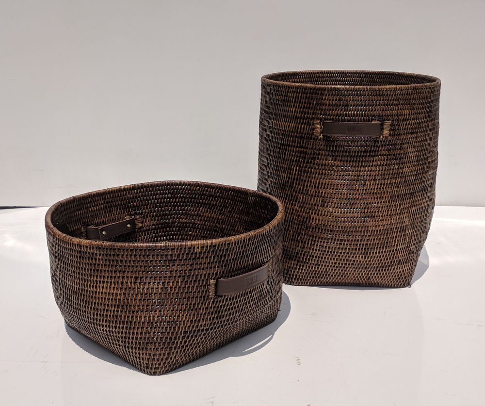 Plateaux - Collection Rotin Marron - BAOLGI