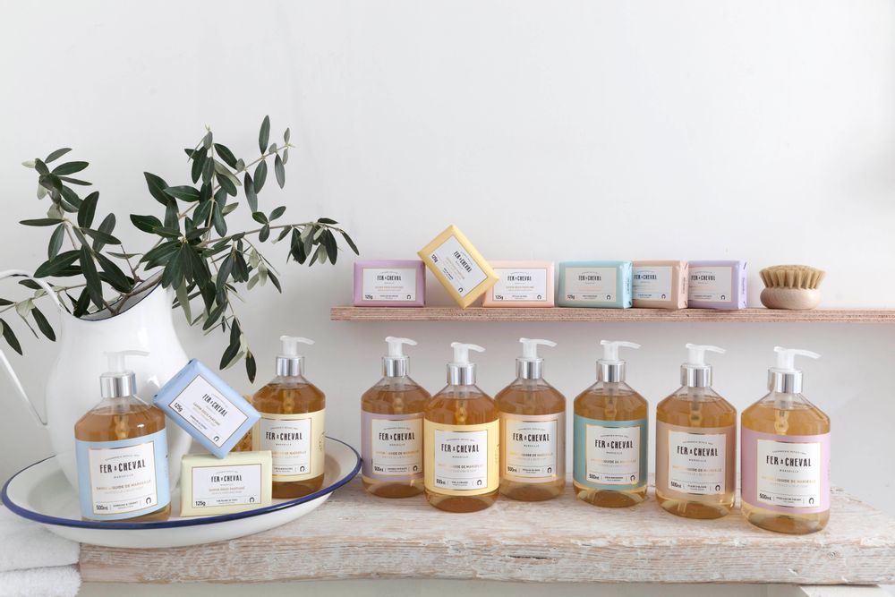 Soaps - Fer à Cheval Perfumed Marseille Liquid Soap 500ml - SAVONNERIE FER A CHEVAL