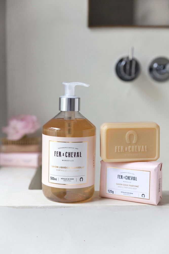 Soaps - Fer à Cheval Perfumed Marseille Liquid Soap 500ml - SAVONNERIE FER A CHEVAL