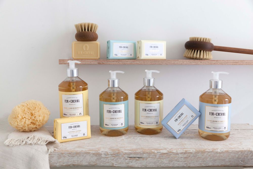 Soaps - Fer à Cheval Perfumed Marseille Liquid Soap 500ml - SAVONNERIE FER A CHEVAL