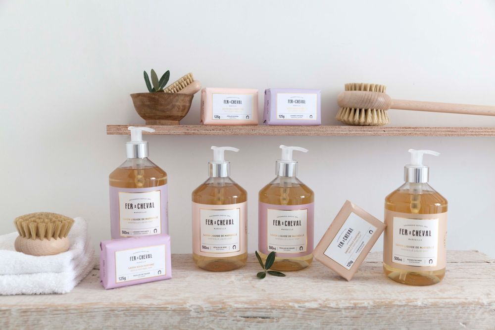 Soaps - Fer à Cheval Perfumed Marseille Liquid Soap 500ml - SAVONNERIE FER A CHEVAL