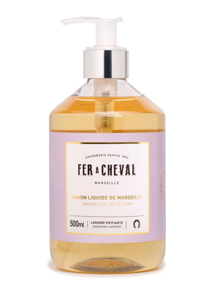 Soaps - Fer à Cheval Perfumed Marseille Liquid Soap 500ml - SAVONNERIE FER A CHEVAL