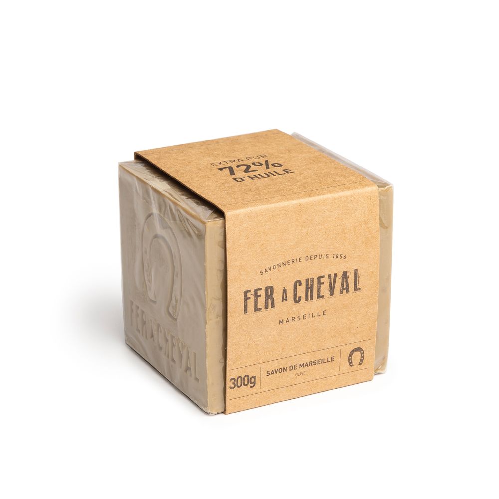Savons - Fer à Cheval Savon de Marseille à l'huile d'olive 300g - SAVONNERIE FER A CHEVAL