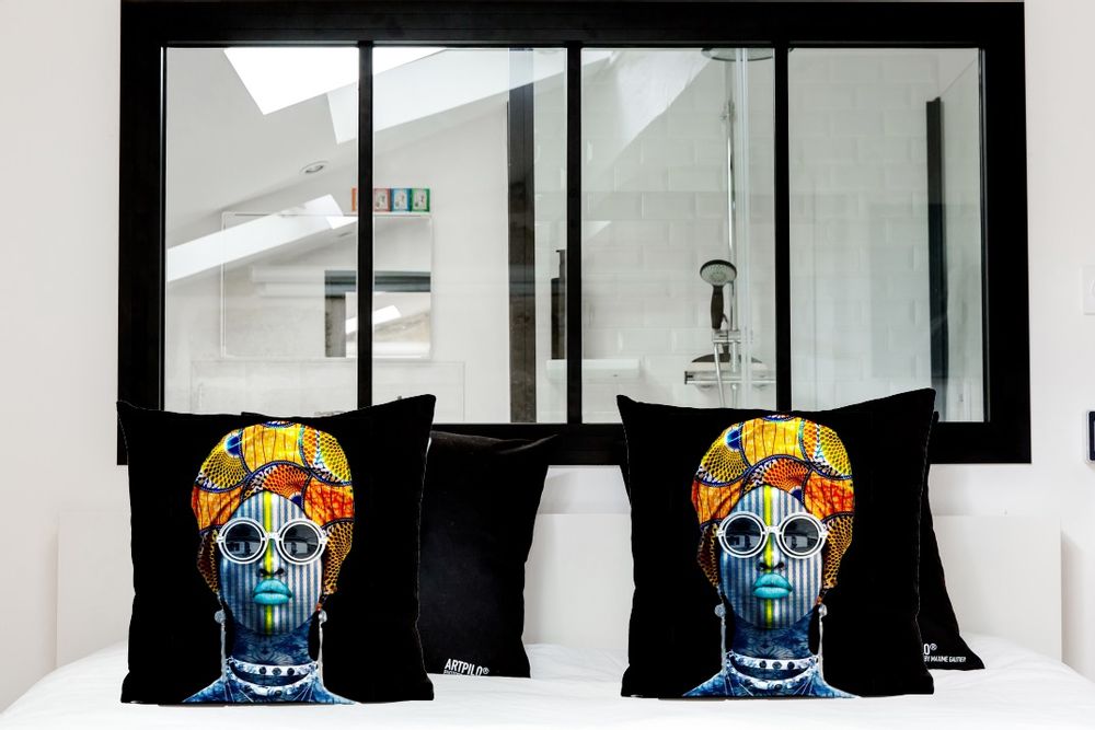 Coussins textile - Coussin VICONDA by Human Indigo - ARTPILO