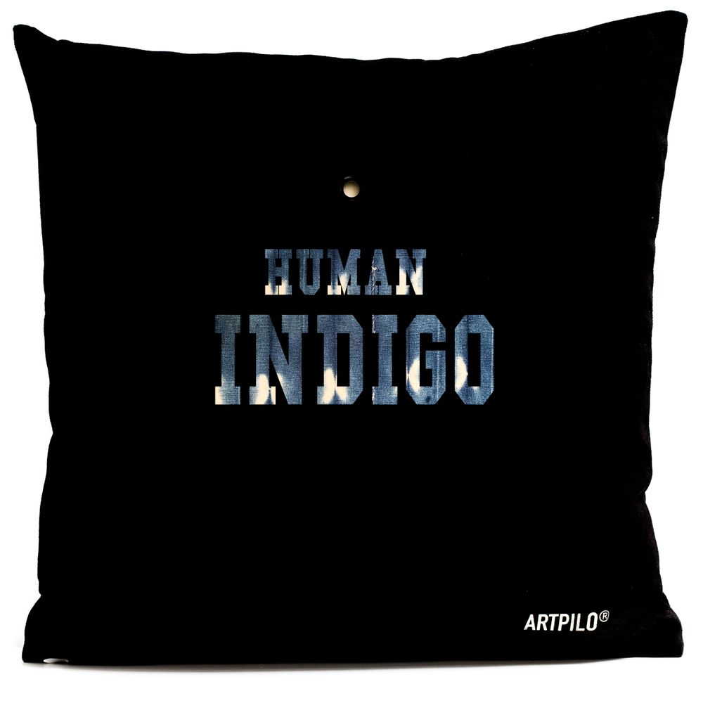 Fabric cushions - Pillow AKONANDI by HUMAN INDIGO - ARTPILO