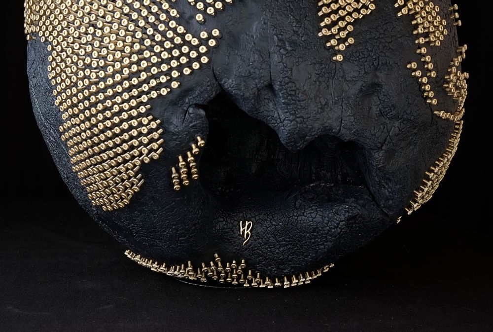 Objets de décoration - Brule Globe / Stainless steel bolts 30 cm - BRUNO HELGEN / MICHEL SOUBEYRAND