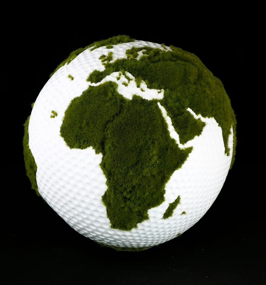 Objets de décoration - Golf Globe 30 cm - BRUNO HELGEN / MICHEL SOUBEYRAND