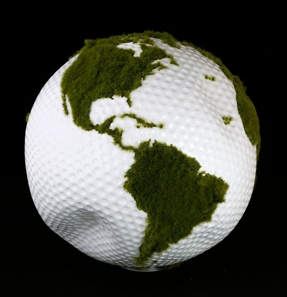 Objets de décoration - Golf Globe 30 cm - BRUNO HELGEN / MICHEL SOUBEYRAND
