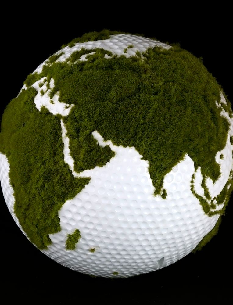 Objets de décoration - Golf Globe 30 cm - BRUNO HELGEN / MICHEL SOUBEYRAND