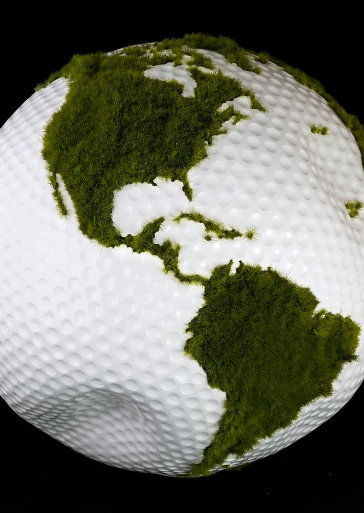 Objets de décoration - Golf Globe 30 cm - BRUNO HELGEN / MICHEL SOUBEYRAND