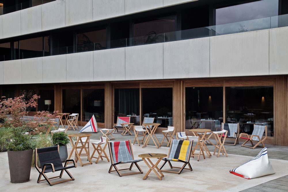 Office seating - MARINE PLYWOOD AND SAIL COLLECTION - DVELAS