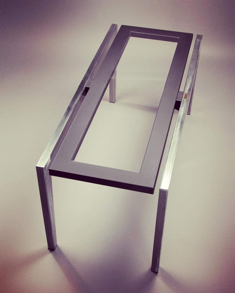 Tables Salle à Manger - Table Reflet/Feuilletée/ Bureau ETRETAT - GEFL DESIGN PARIS BY GERALD FLEURY