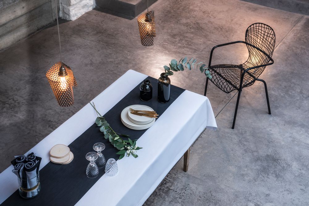 Table cloths - Tsingy table linen - AIGREDOUX