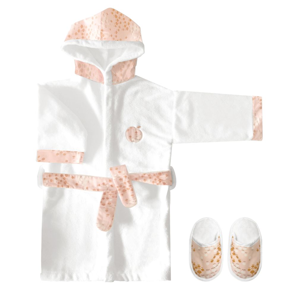 Accessoires pour bain enfants - Peignoir de bain en bambou - POMME CARAMEL