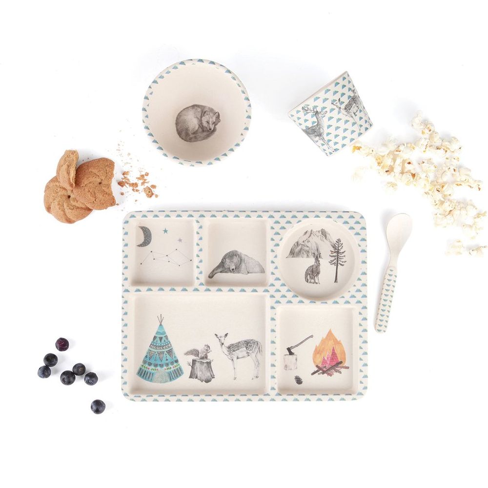 Children's mealtime - Divided plate set - LOVEMAE