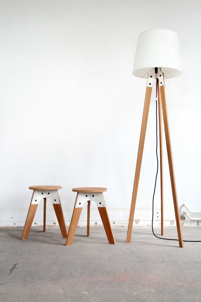 Lampadaires - lampadaire STEHLEUCHTE - POP CORN