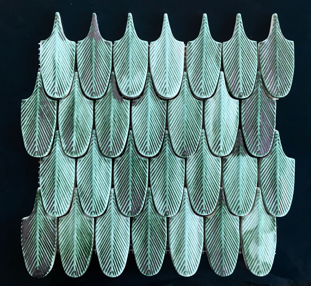 Carreaux de faïence - PLUMAGE - BOTTEGANOVE