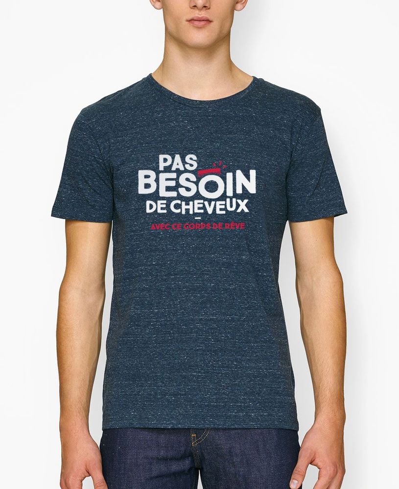 Prêt-à-porter - T-shirt Pas besoin de cheveux - MONSIEUR TSHIRT