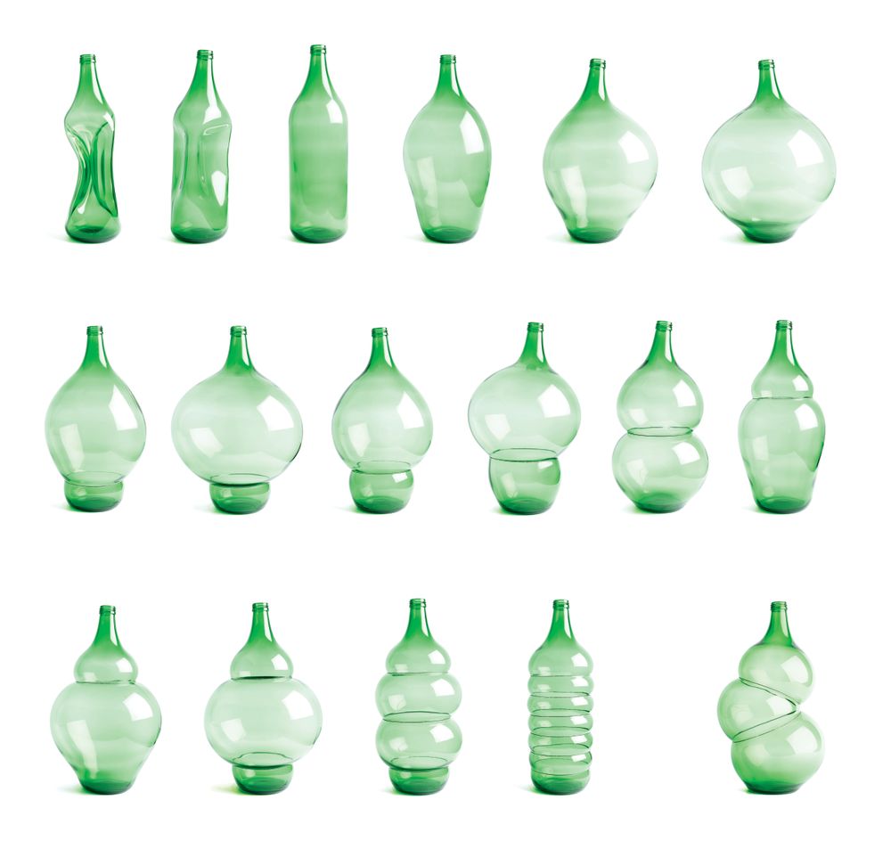 Objets design - COLLECTION DE BOUTEILLES - POP CORN