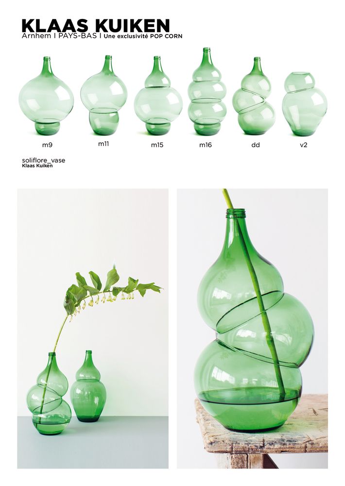 Objets design - COLLECTION DE BOUTEILLES - POP CORN
